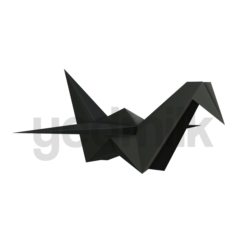 Grulla de la Paz Papercraft